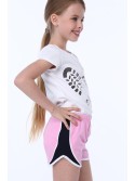 Light pink girls\' shorts NDZ8644 - Online store - Boutique